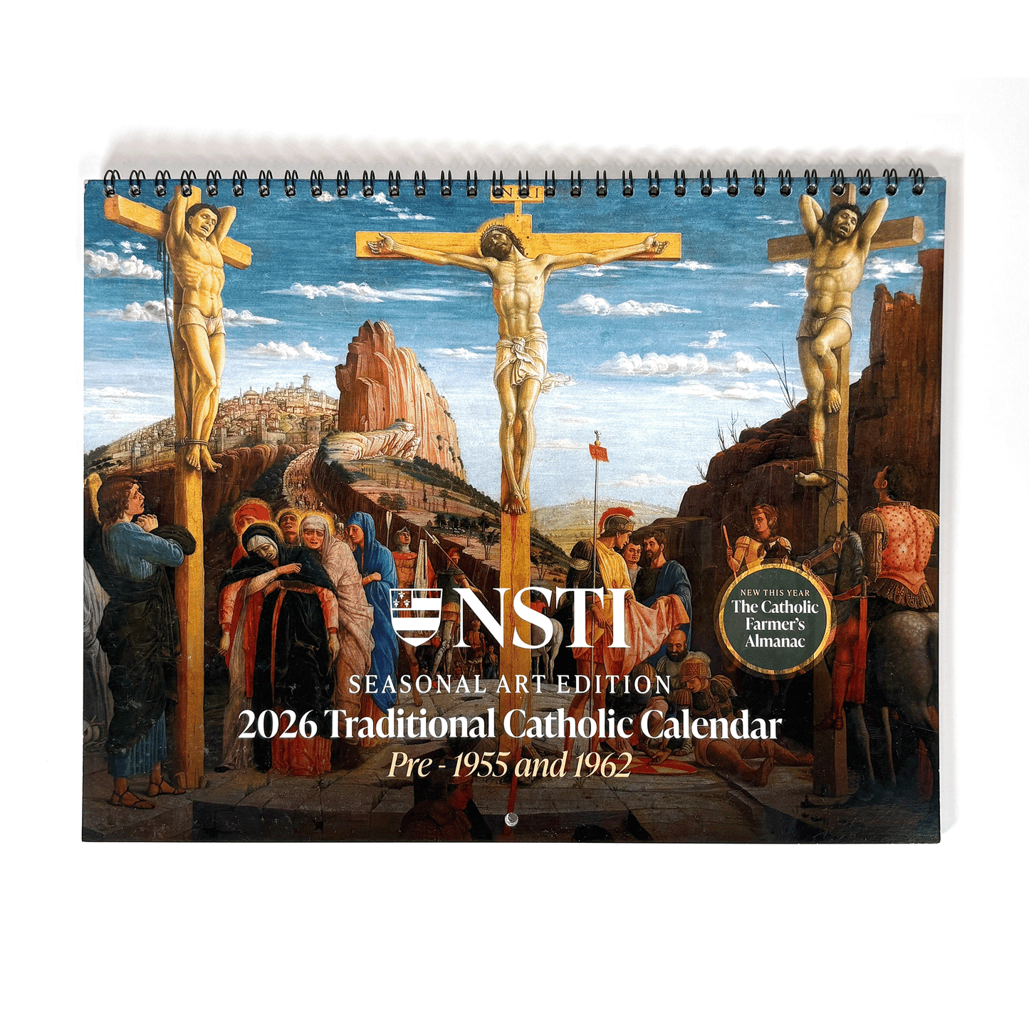 2026 Traditional Catholic Wall Calendar | pre-1955 & 1962 Feasts (Christocentric Version)