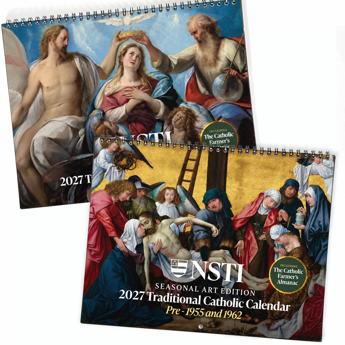 2027 Traditional Catholic Wall Calendar | pre-1955 & 1962 Feasts (Bundle)
