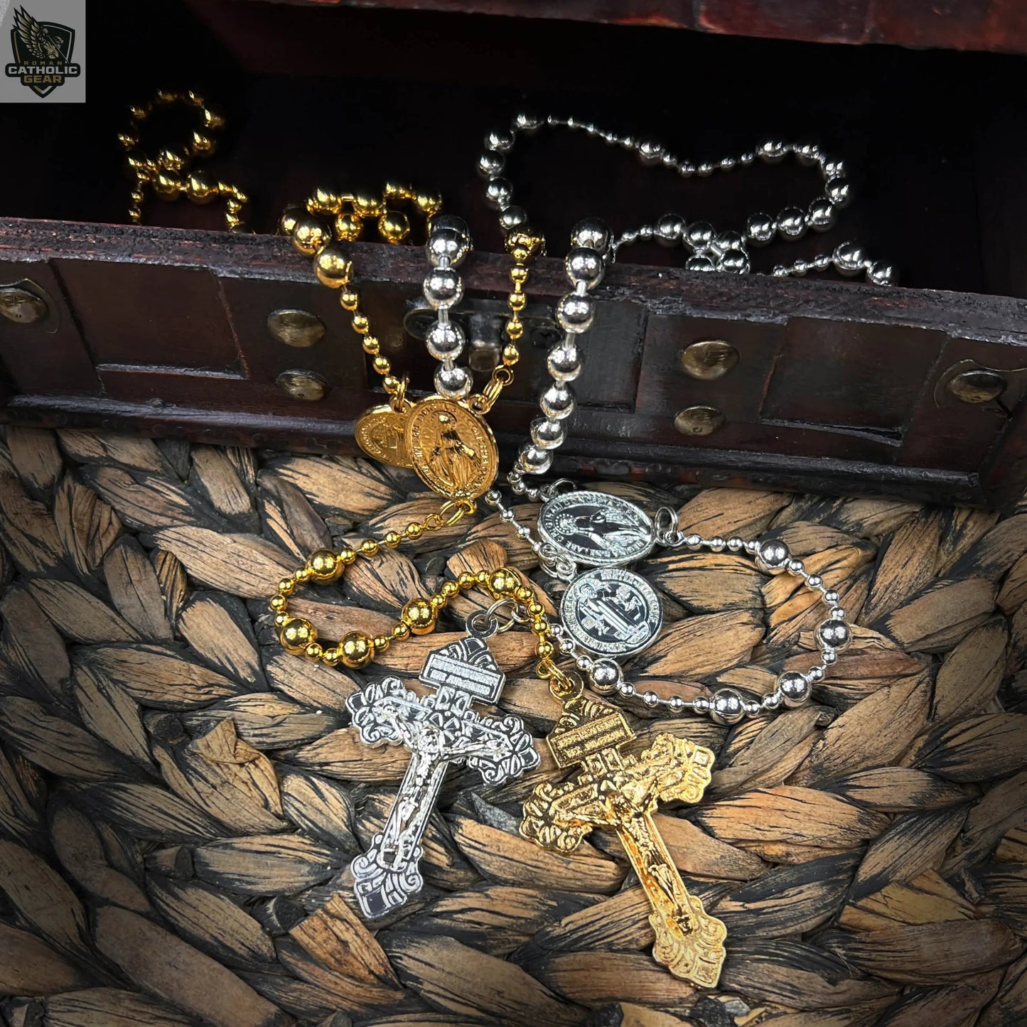 The 24Kt Gold Combat Rosary™