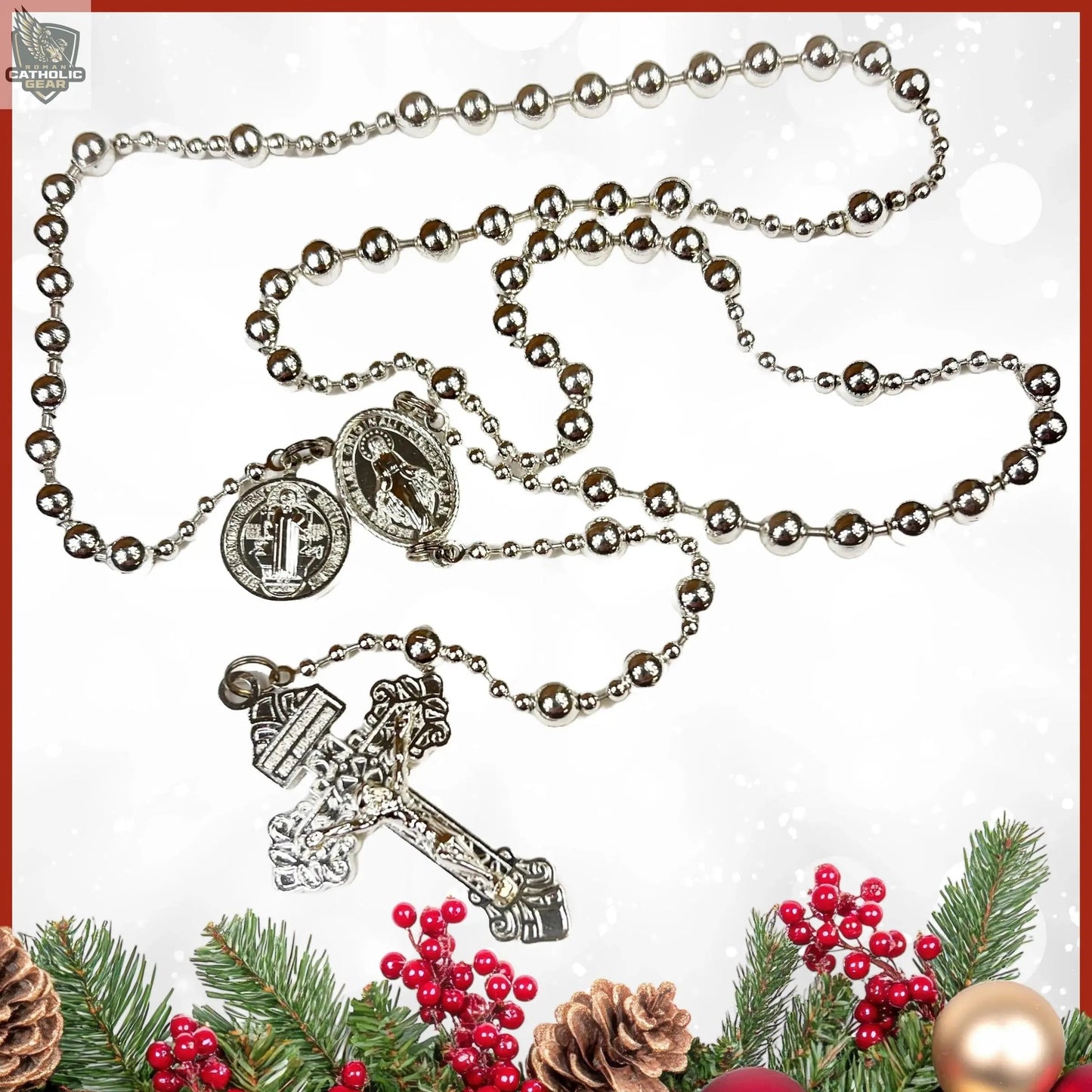The Sterling Silver Combat Rosary™