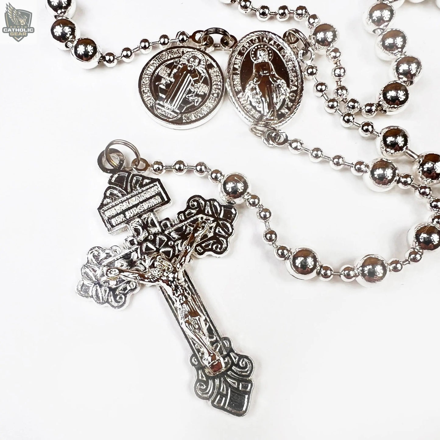 The Sterling Silver Combat Rosary™