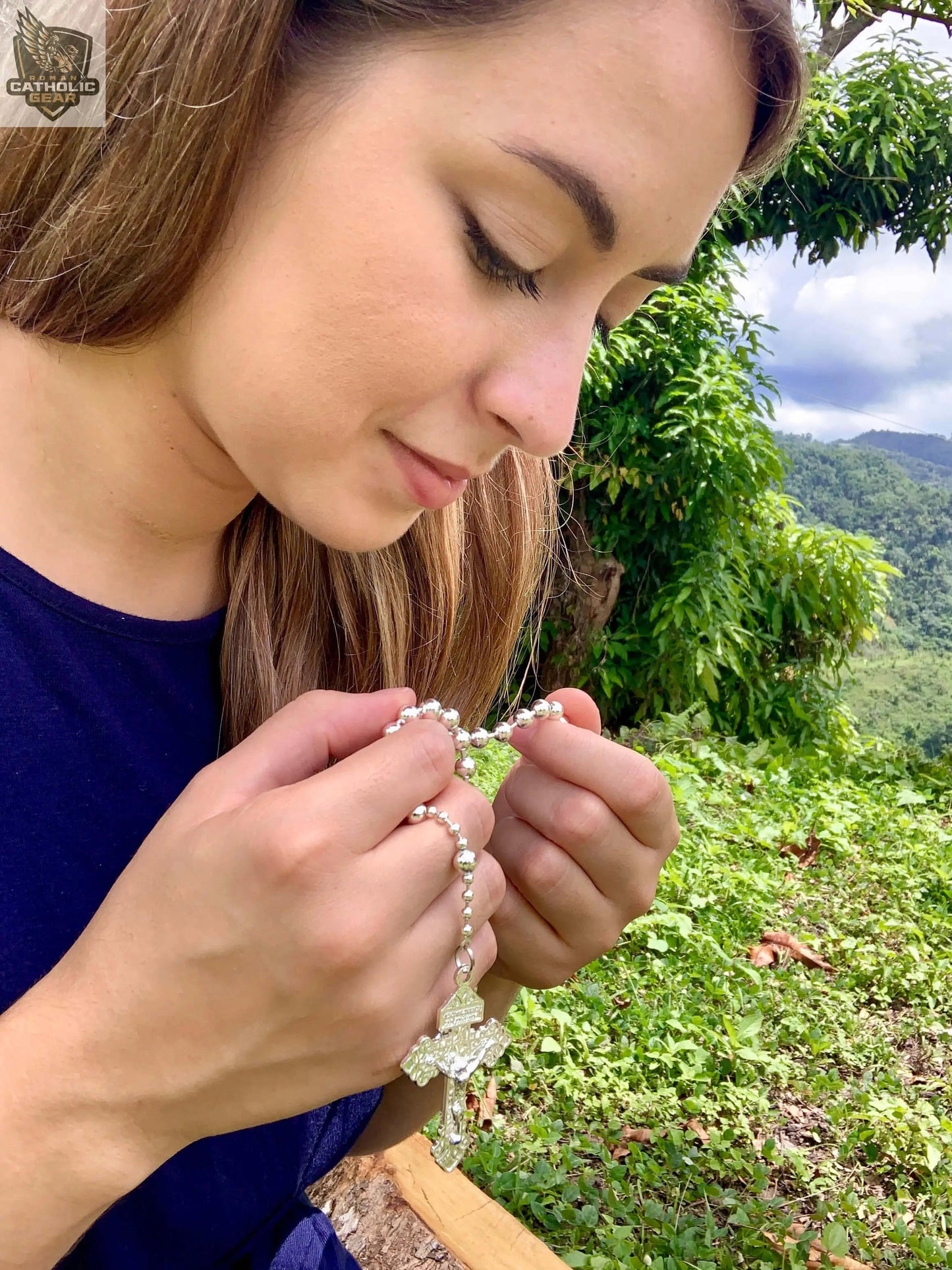 The Sterling Silver Combat Rosary™
