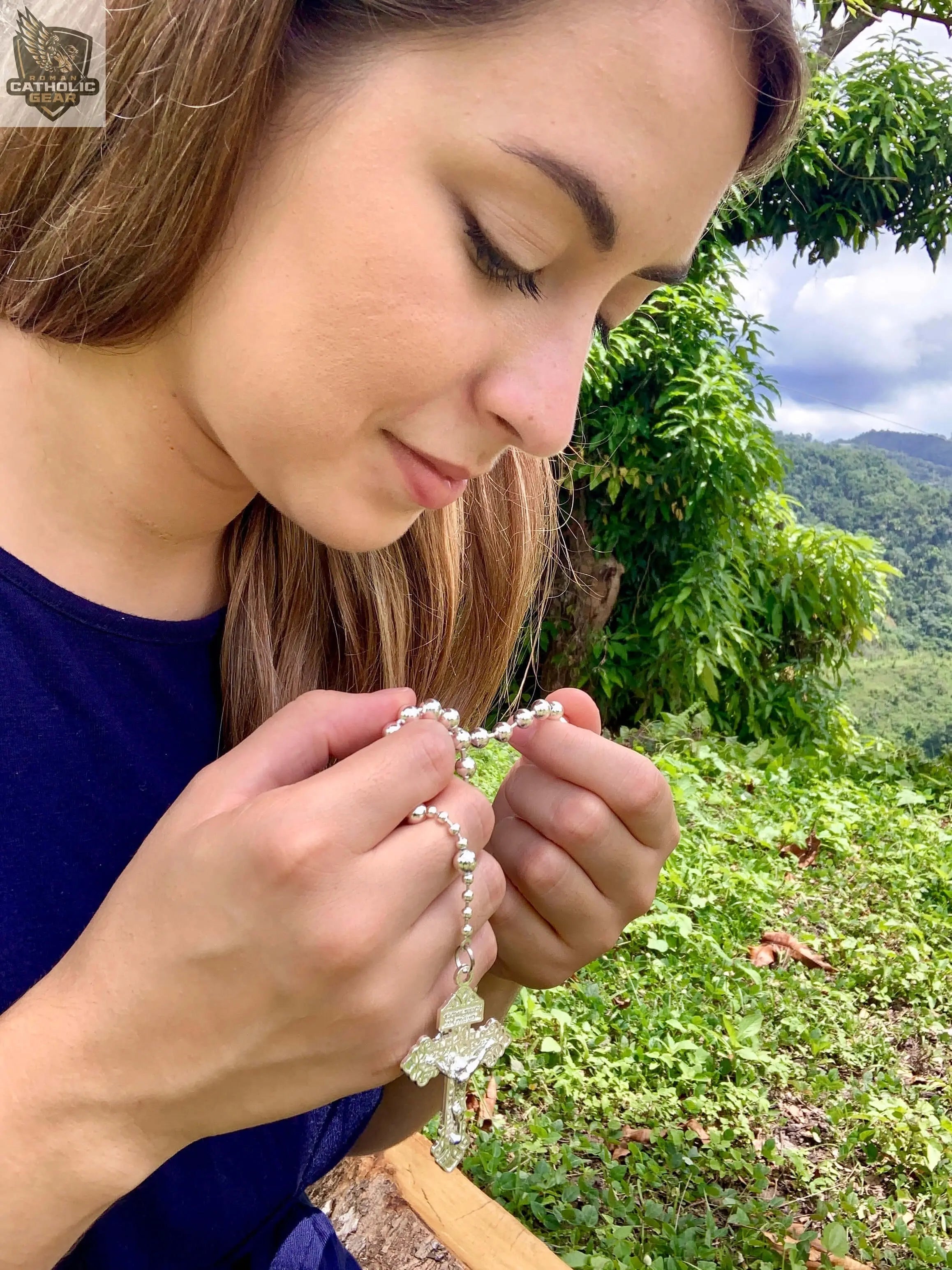 The Sterling Silver Combat Rosary™