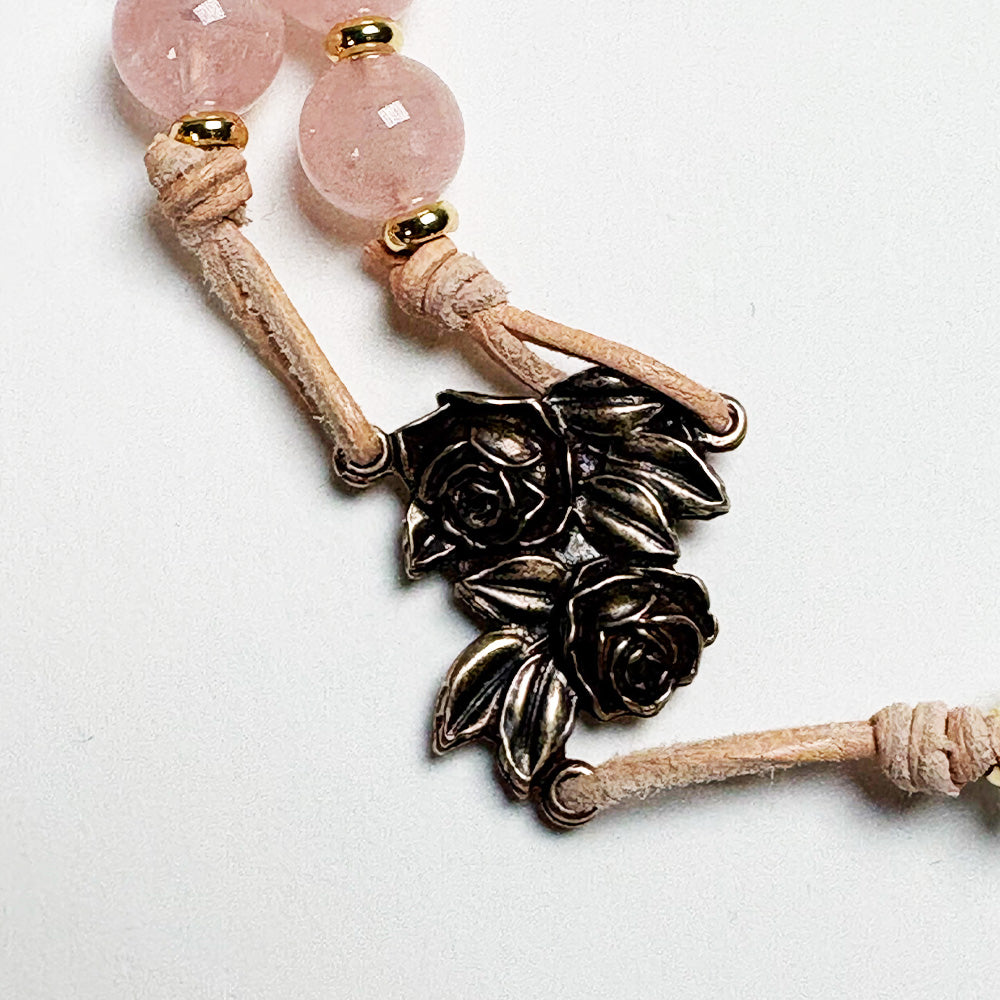 Little Flower Handmade Rosary