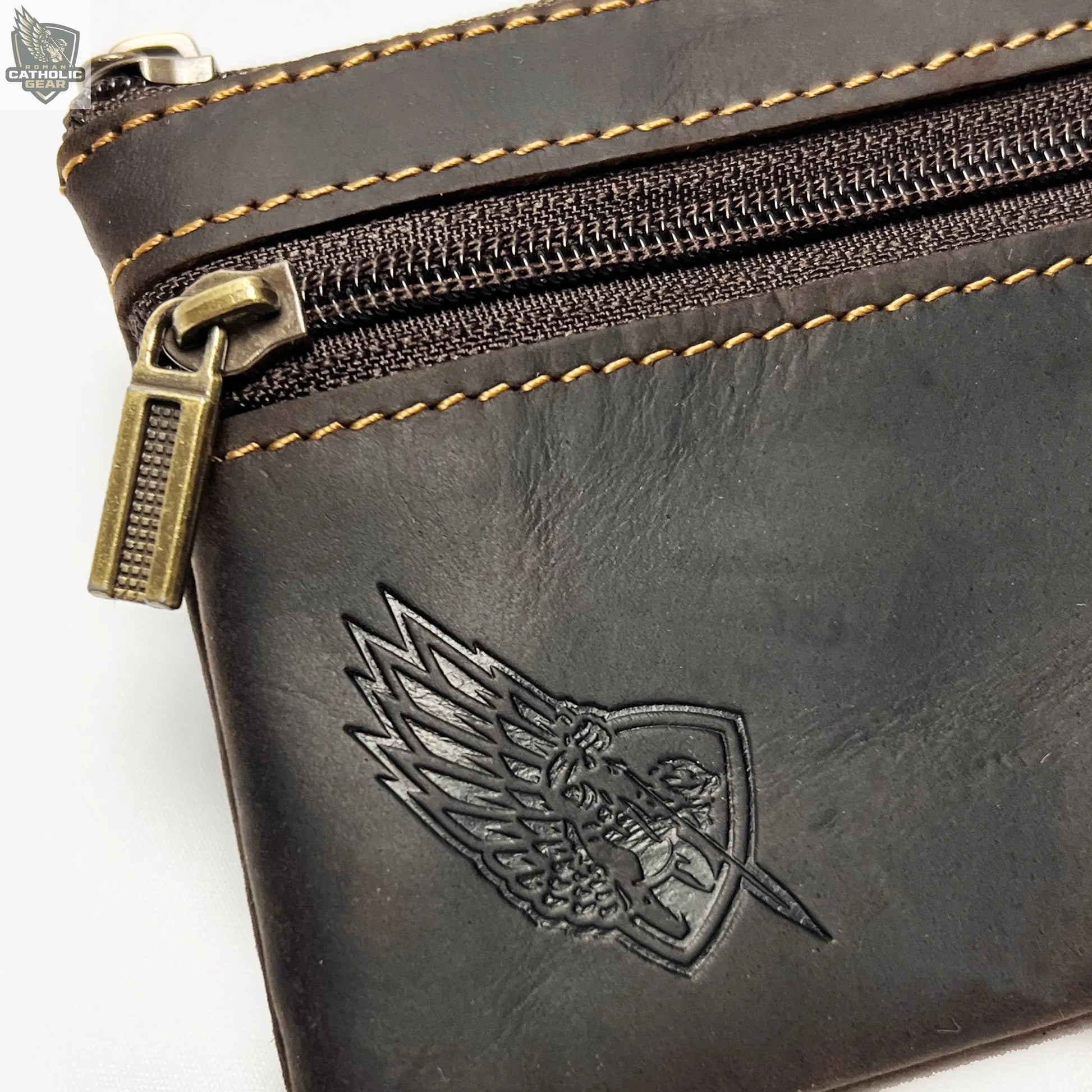 Leather Purse Relic Purses Rugged Leather Rosary Pouch