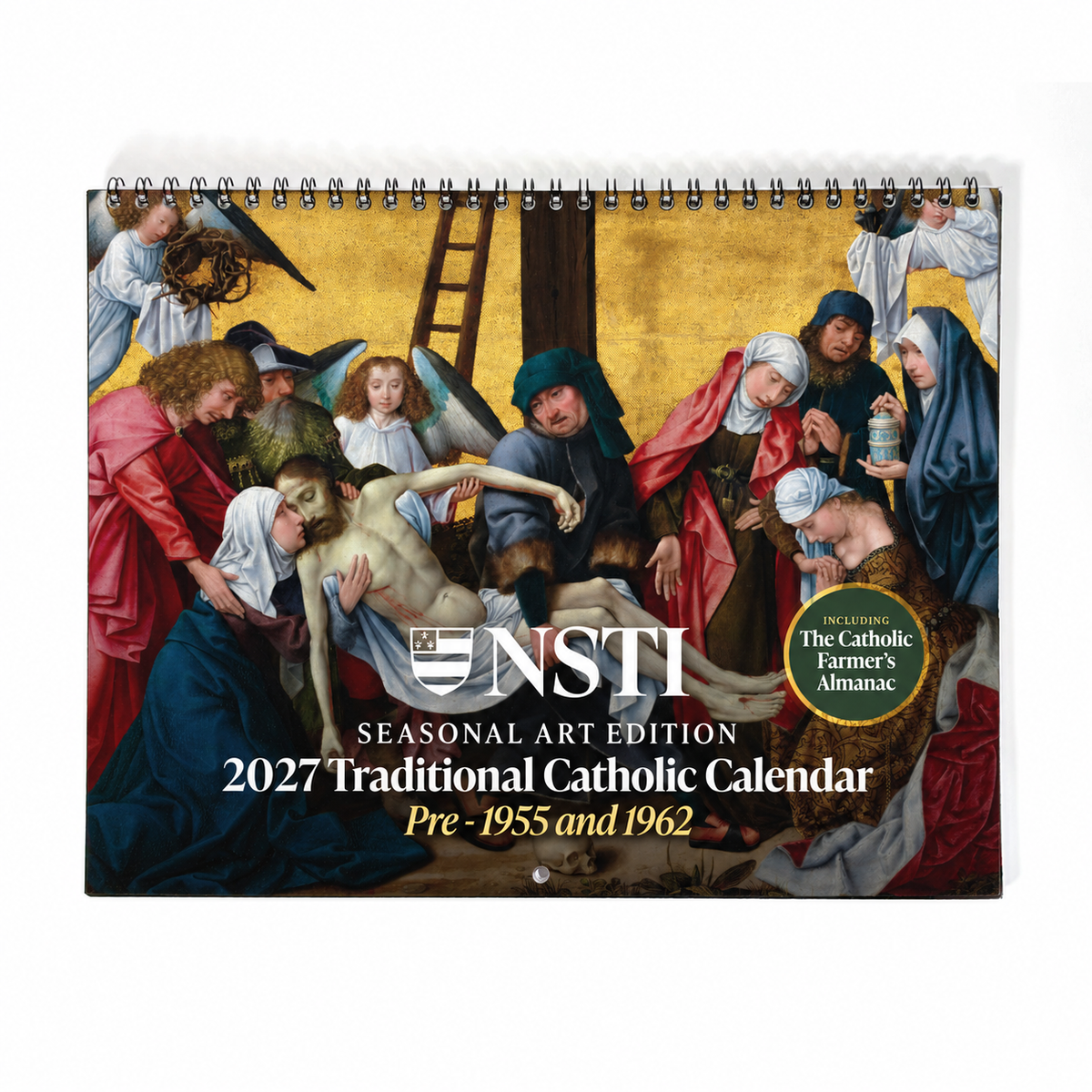 2027 Traditional Catholic Wall Calendar | pre-1955 & 1962 Feasts (Christocentric)