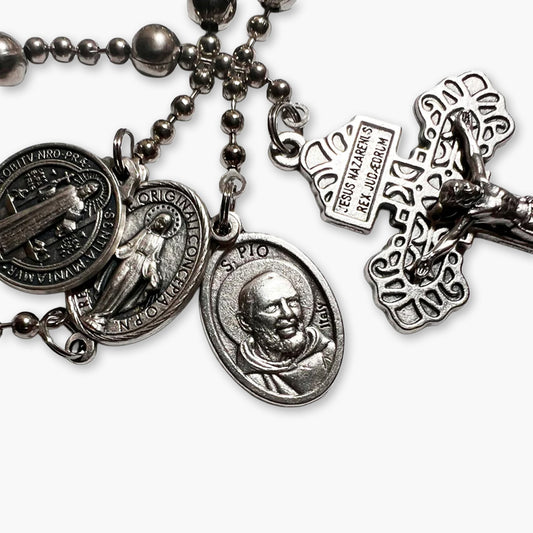 LIMITED EDITION | Padre Pio Combat Rosary