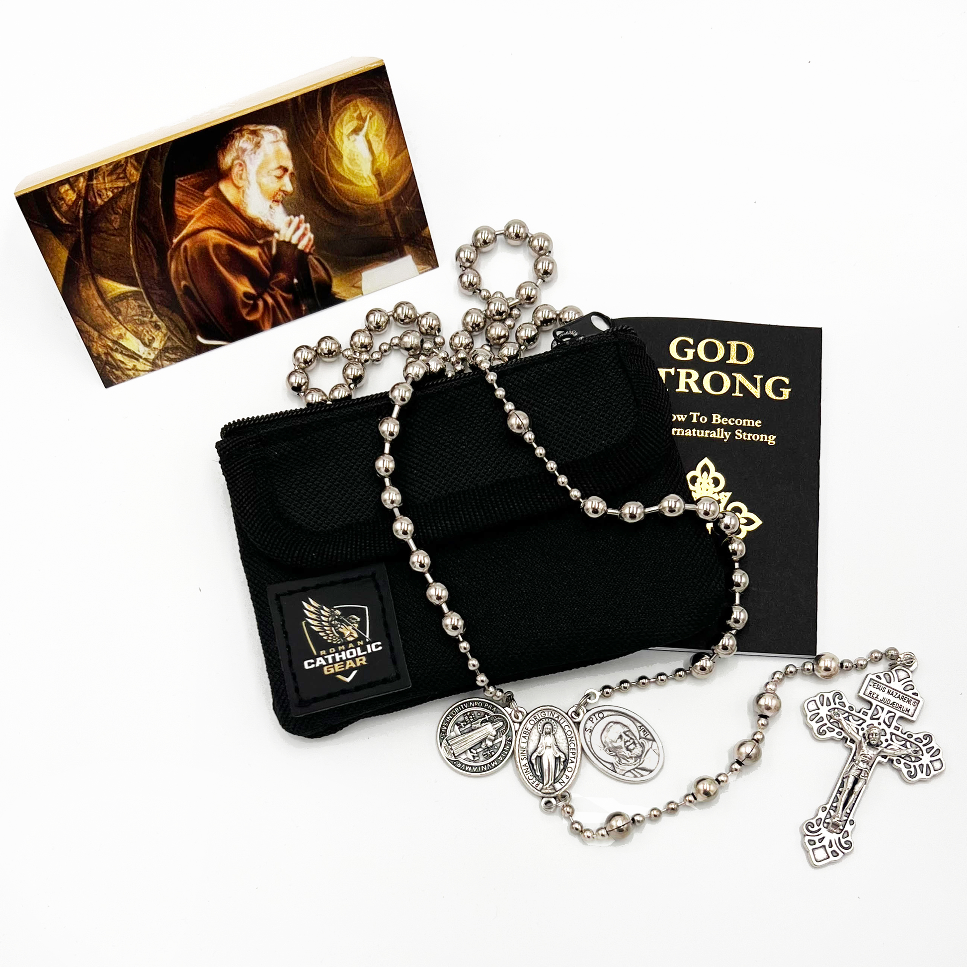 LIMITED EDITION | Padre Pio Combat Rosary – Dr. Taylor Marshall LIMITED EDITION | Padre Pio Combat Rosary – Dr. Taylor Marshall