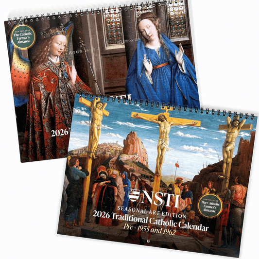 2026 Traditional Catholic Wall Calendar | pre-1955 & 1962 Feasts (Bundle)