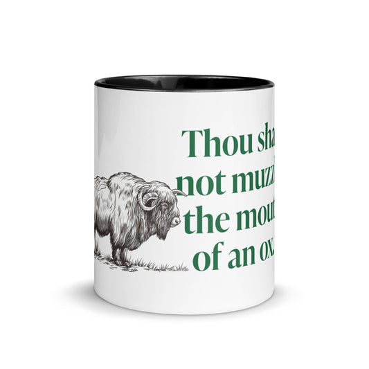 Muzzle an Ox Mug